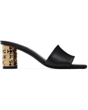 Givenchy Tape Heeled Sandals - Black