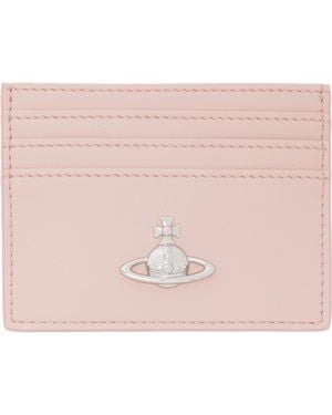 Vivienne Westwood Flat Card Holder - Pink