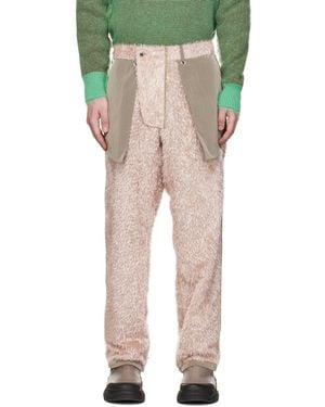 Craig Green Fluffy Reversible Pants - Multicolor