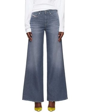 DIESEL 1978 D-Akemi Flare Jeans - Blue