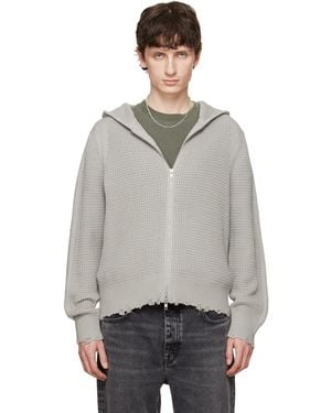 Won Hundred Glasgow Knit Hoodie - Grey