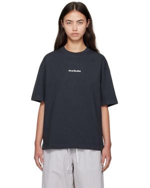 Acne Studios Logo T-Shirt - Black