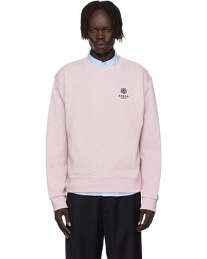 KENZO Paris 'Boke Flower' Embroidered Sweatshirt - Black