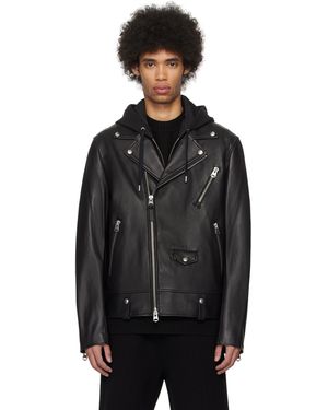 Mackage Magnus-Cn Leather Jacket - Black