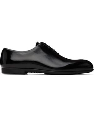 Jil Sander Lace-Up Oxfords - Black