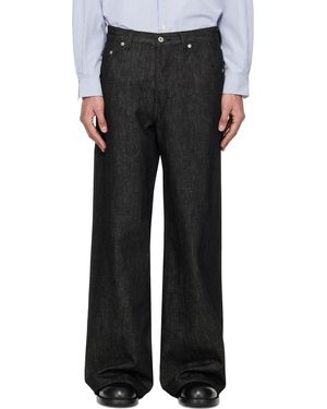 Fumito Ganryu Reverse 5P Jeans - Black