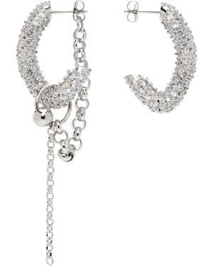 Justine Clenquet Lotta Earrings - White