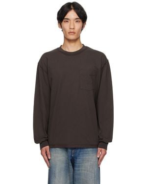 MM6 by Maison Martin Margiela Long Sleeve T-Shirt - Black