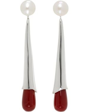 Sophie Buhai Lou Lou Earrings - White