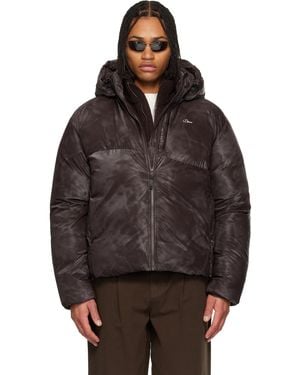 Dime Wavy Puffer Jacket - Black
