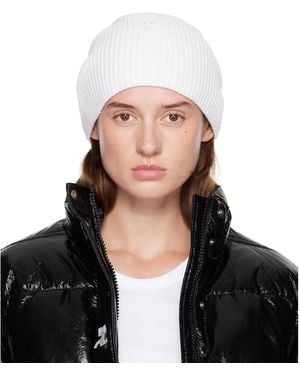 Courreges Ac Light Wool Beanie - Black
