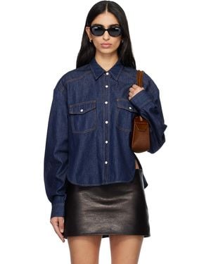 KHAITE Grenon Shirt - Blue