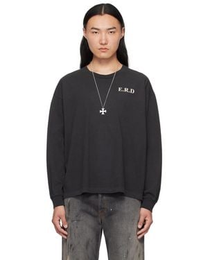 Enfants Riches Deprimes ERD 長袖カットソー ブラック Buy Enfants Riches Déprimés men black 'e.r.d. classique