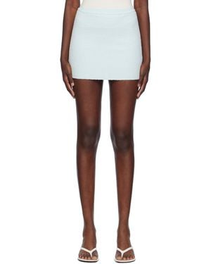 Wardrobe NYC Ribbed Miniskirt - Black