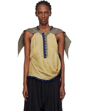 Kiko Kostadinov Weathervane Top - Black