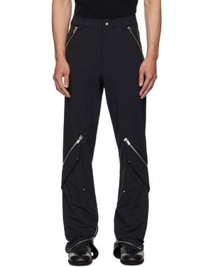 HELIOT EMIL Frazil Cargo Trousers - Blue