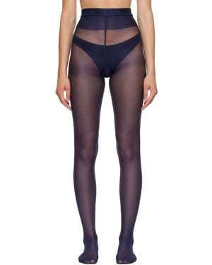 Wolford Neon 40 Tights - Blue