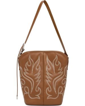 Toga Tan Western Shoulder Bag - Brown