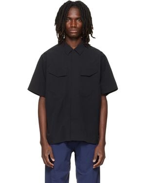 Veilance Field S/S Shirt - Black