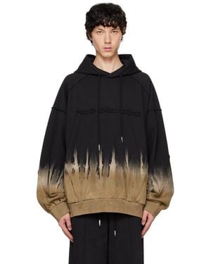 Feng Chen Wang Tie-Dye Hoodie - Black