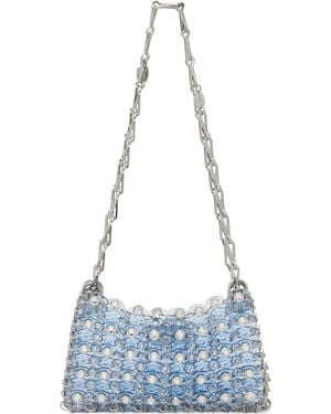 Rabanne 1969 Nano Shoulder Bag - Blue