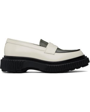Adieu Flâneurs Type 182 Blanc Cassé Et Gris - Noir