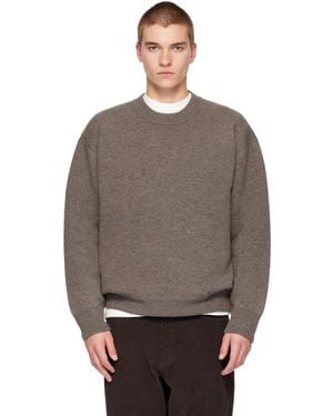Studio Nicholson Moray Knit Sweater - Brown