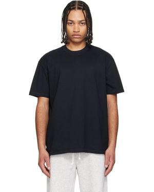 Skims Heavyweight Cotton Relaxed T-Shirt - Black