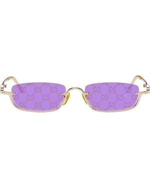 Gucci Gg1278S Sunglasses - Purple
