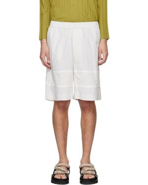 Craig Green Barrel Shorts - White