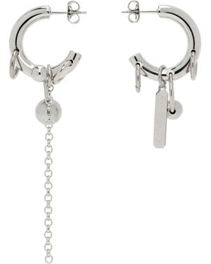 Justine Clenquet Evie Earrings - White