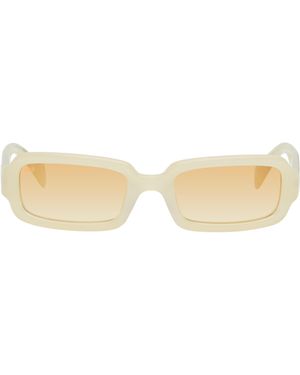 AKILA Lunettes De Soleil Sequence Beiges Exclusives À Ssense - Noir