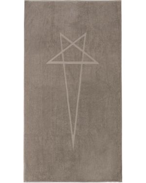 Rick Owens Off- Beach Towel - Brown
