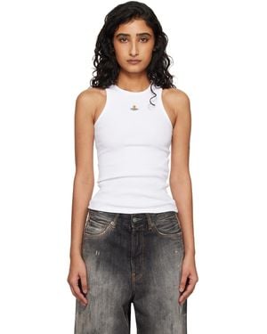 Vivienne Westwood Rib Jersey 90S Tank Top - Black