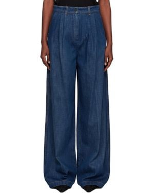 Lanvin Darted Jeans - Blue