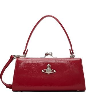 Vivienne Westwood Doll Xl Frame Bag - Red