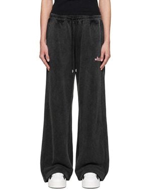 Amiri Heart Joggers - Black