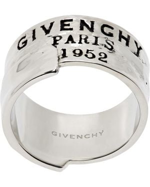 Givenchy Tape' Ring - Metallic
