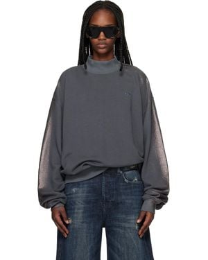 DIESEL F-Alexan-S1 Sweatshirt - Black