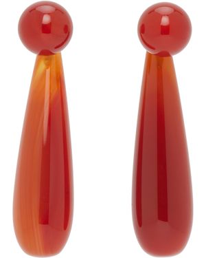 Sophie Buhai Small Angelika ピアス - レッド