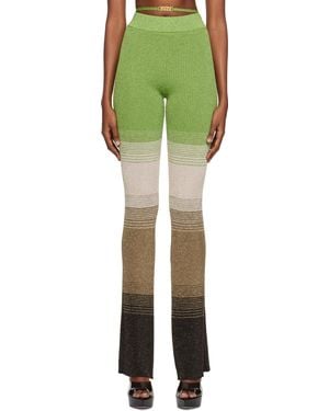 Gcds Green Degradé Lounge Pants