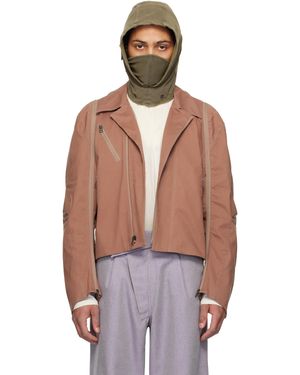 Kiko Kostadinov ブラウン Fox Racingエディション Fox ジャケット - マルチカラー