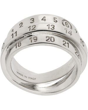 Maison Margiela MM6 Brass Rings with Gaming Dice Desing