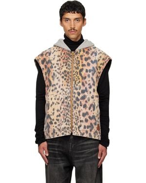 R13 Relaxed Workwear Vest - Black