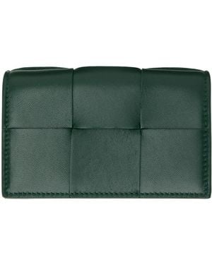 Bottega Veneta ーン Cassette カードケース - グリーン