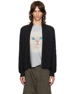 Acne Studios Zip Jumper - Black