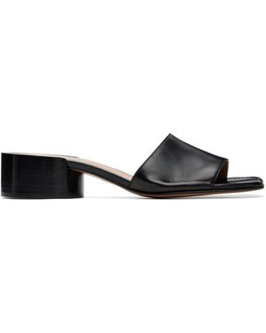 Maison Margiela Tabi Mule Heeled Sandals - Black
