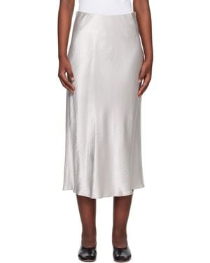 MM by Max Mara Alessio Midi Skirt - White