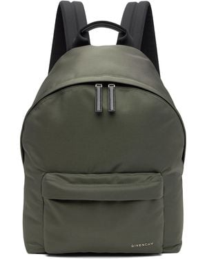 Givenchy Khaki Essential U Nylon Backpack - Grey
