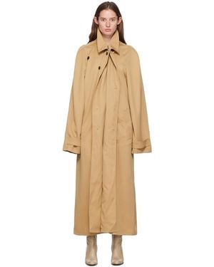 Marie Adam-Leenaerdt Trench À Couture Centrale - Neutre